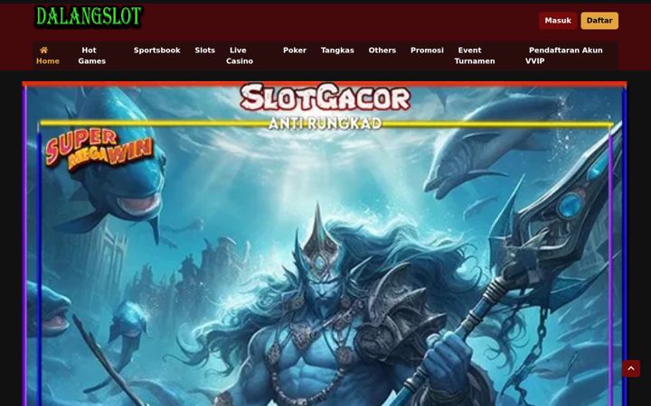 Screenshot of dalangslot.net