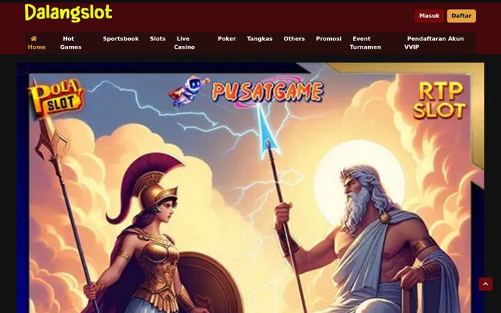 Screenshot of dalangslot.org