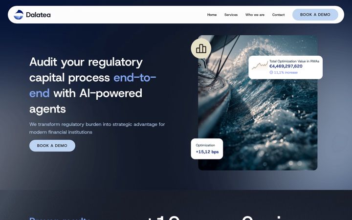 Screenshot of dalatea.com