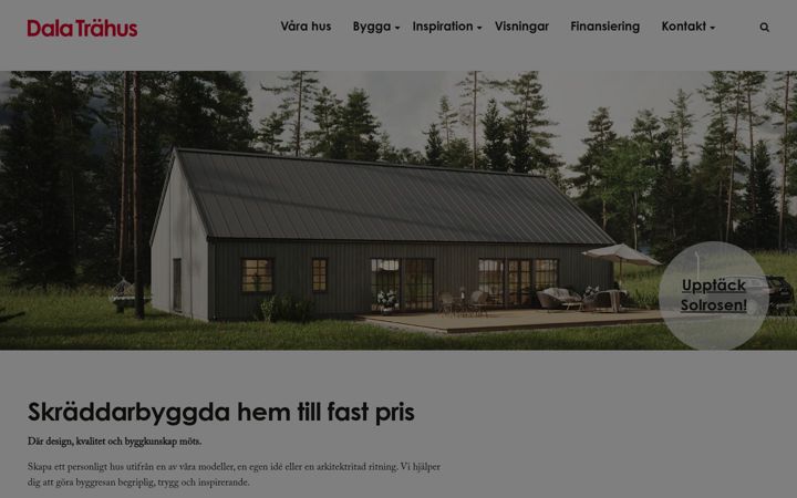 Skjámynd af dalatrahus.se