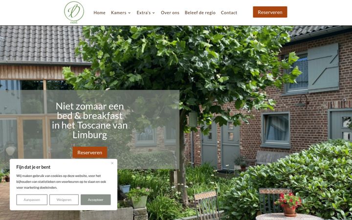 Skjermbilde av dalauro.nl