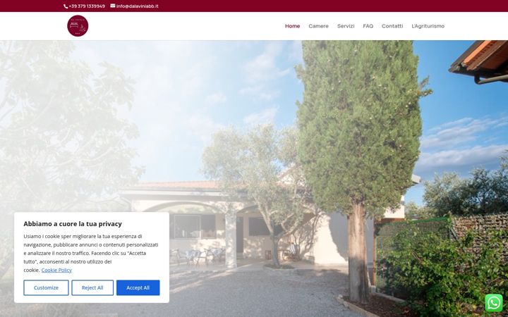 Screenshot of dalaviniabb.it