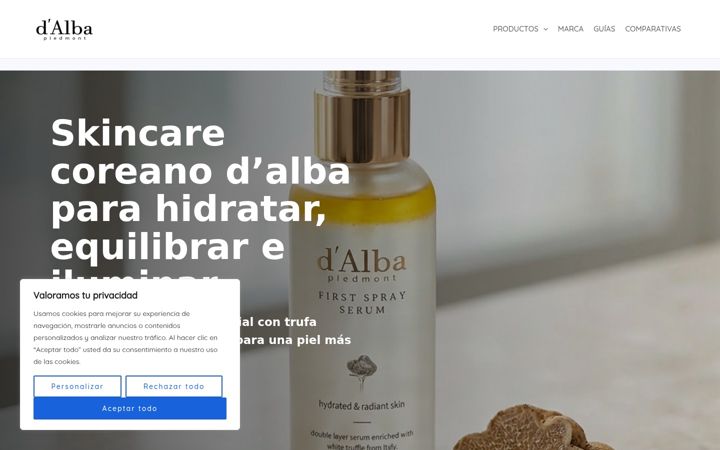 Zrzut ekranu dalba.es