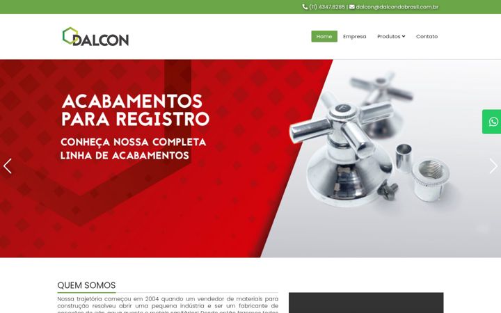 Snimka zaslona za dalcondobrasil.com.br