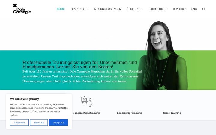 Screenshot of dale-carnegie.at