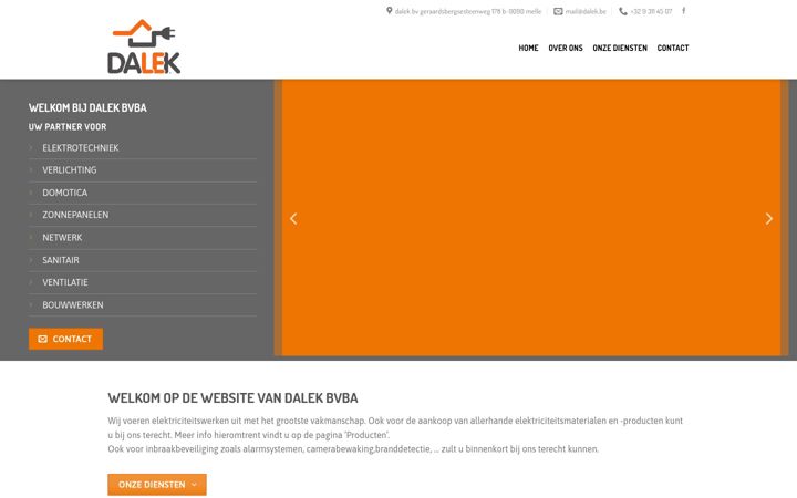 Screenshot of dalek.be