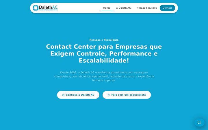 Snimka zaslona za daleth.com.br