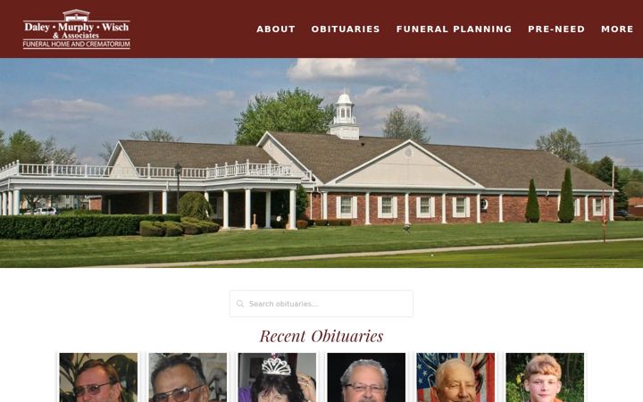 Screenshot of daleymurphywisch.com