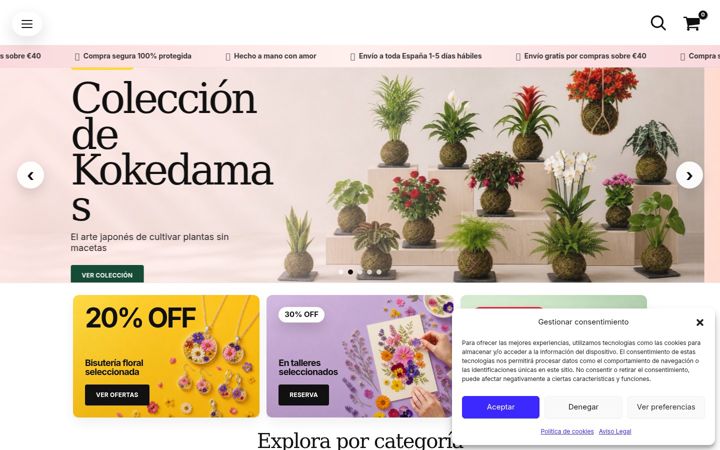 Screenshot of dalfloralagency.com