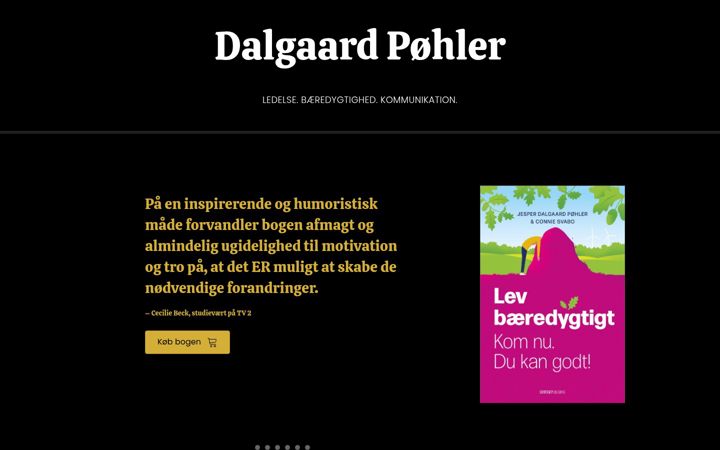 Screenshot of dalgaardpoehler.dk