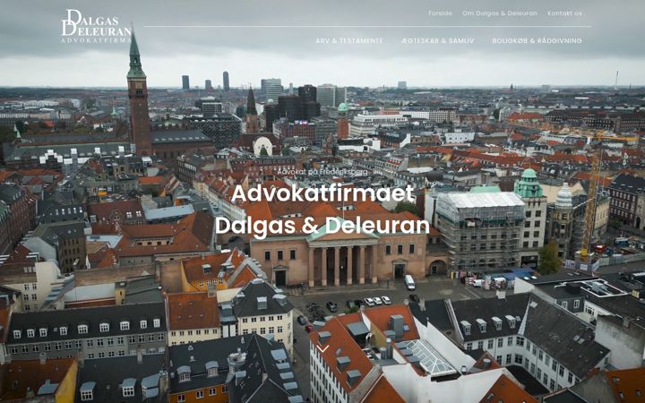 Screenshot di dalgasdeleuran.dk