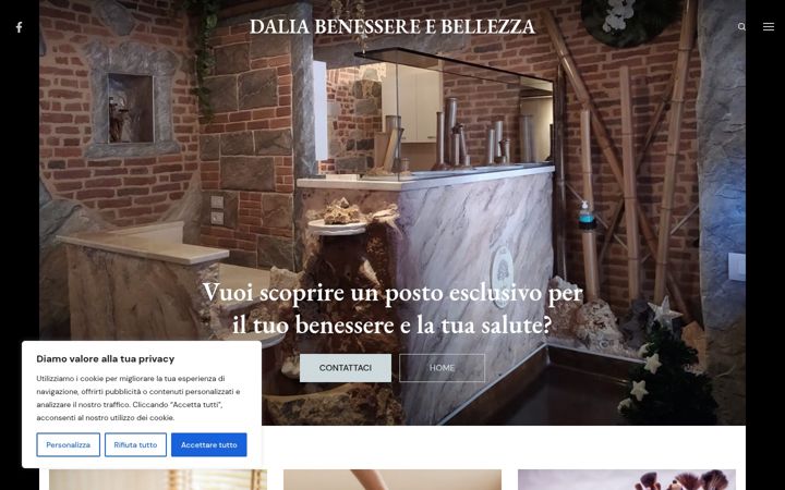 Screenshot of daliabenessere.it