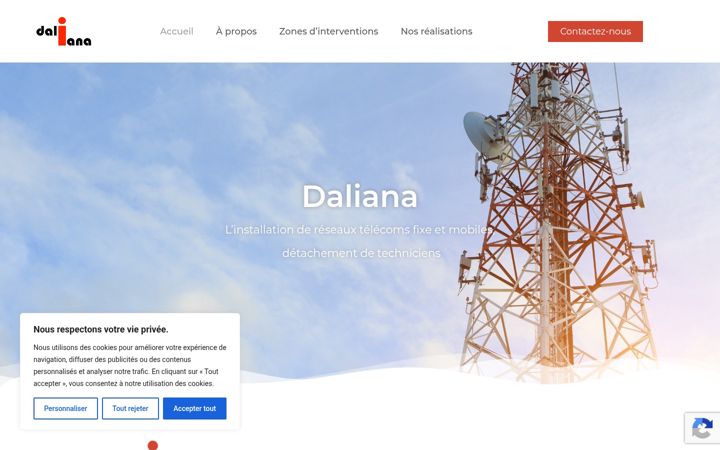 Zrzut ekranu daliana.fr