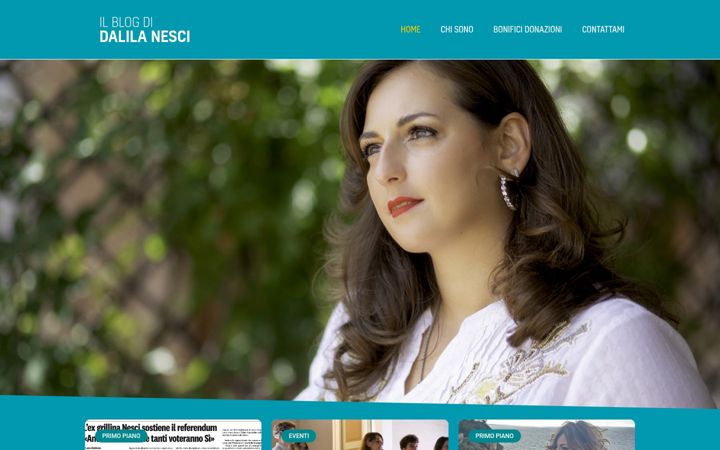 Screenshot of dalilanesci.it