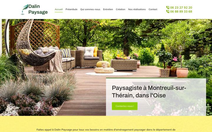 Zrzut ekranu dalinpaysage.fr