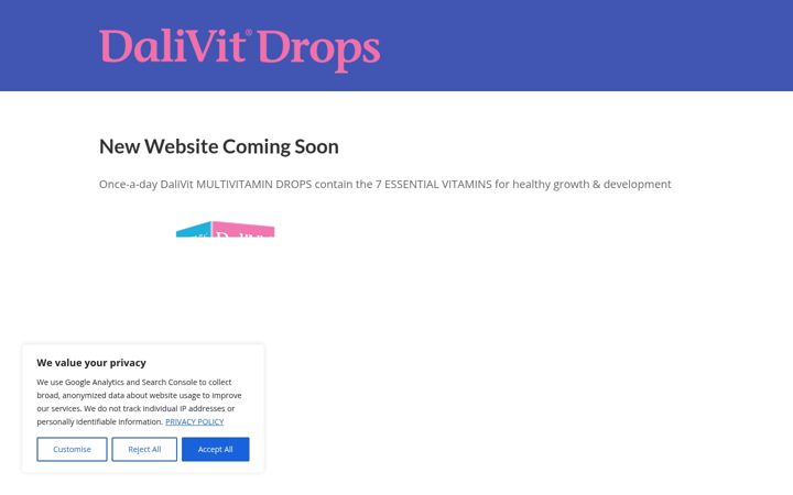 Snímek obrazovky dalivit.co.uk