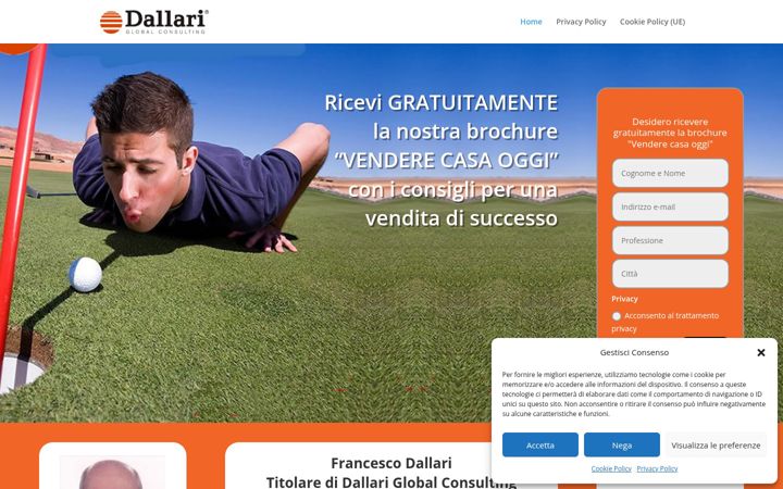 Screenshot di dallariglobalconsulting.it