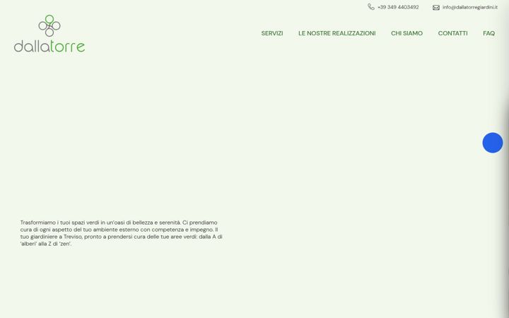 Screenshot of dallatorregiardini.it