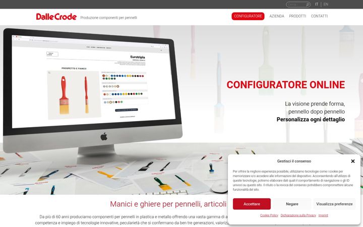 Screenshot of dallecrode.com