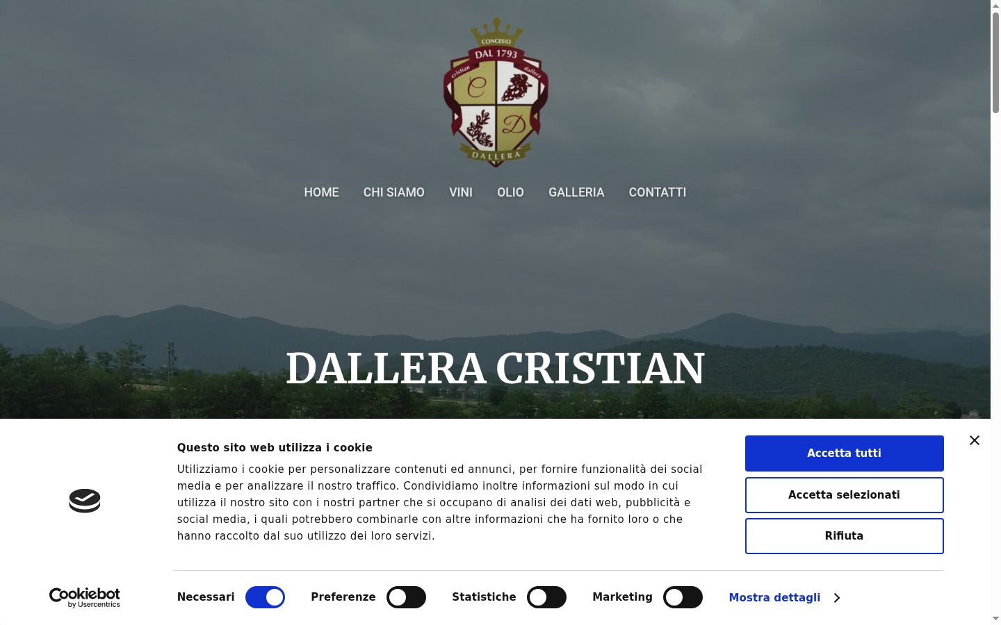 Screenshot tal-banner tal-kunsens muri qabel kwalunkwe interazzjoni