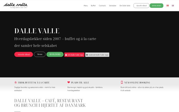 Screenshot of dallevalle.dk