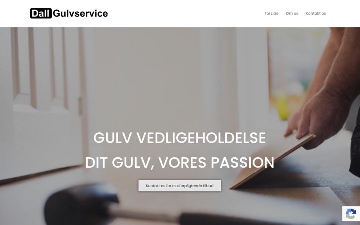 Screenshot of dallgulvservice.dk