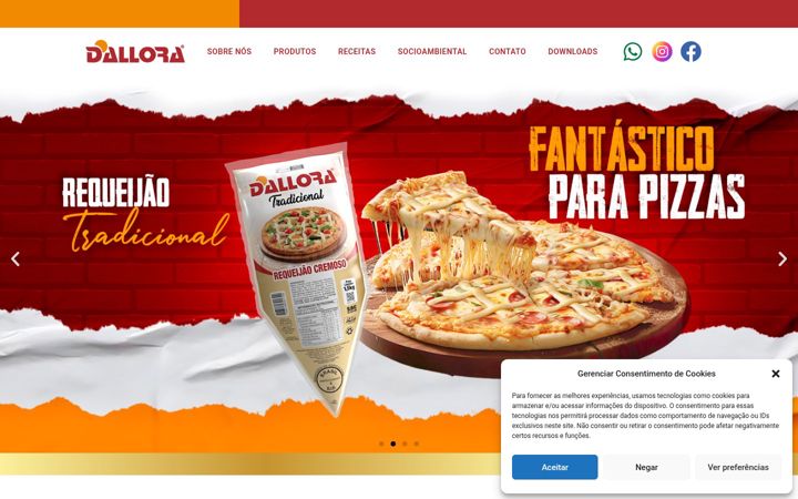 Screenshot di dallora.com.br