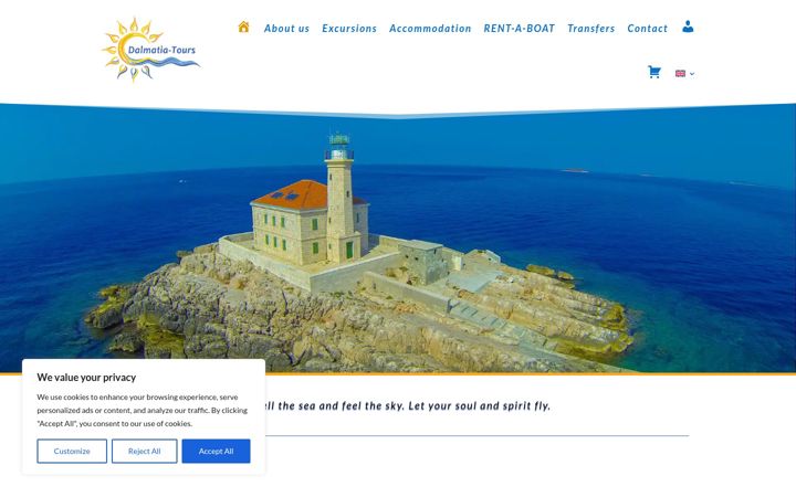 Screenshot of dalmatiatours.eu