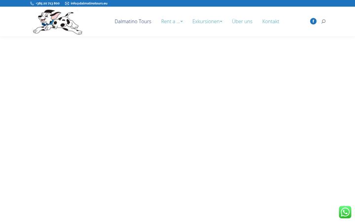 Screenshot of dalmatinotours.eu