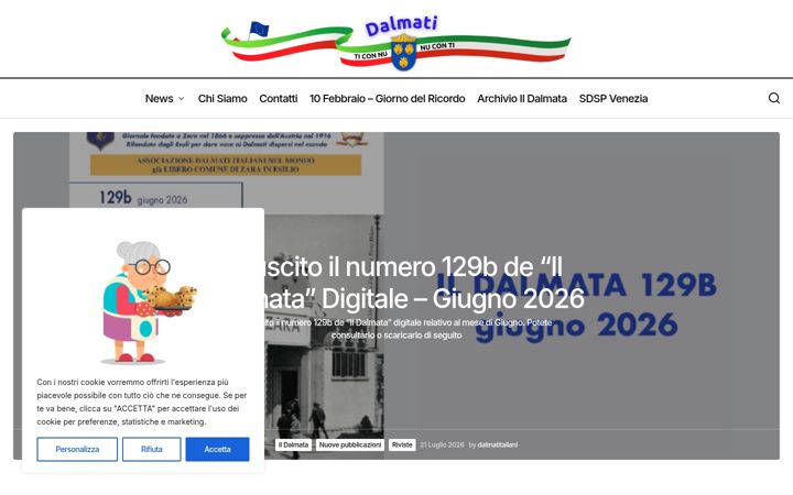 Snímek obrazovky dalmatitaliani.org