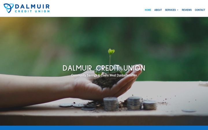 Posnetek zaslona dalmuircreditunion.co.uk