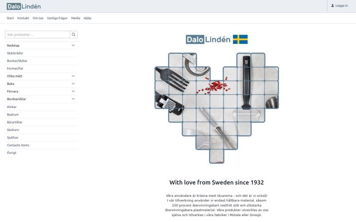 Screenshot of dalolinden.se
