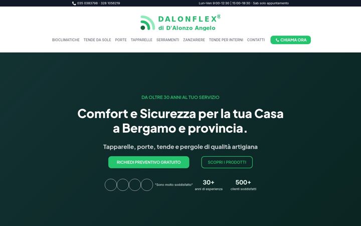 Screenshot of dalonflex.eu
