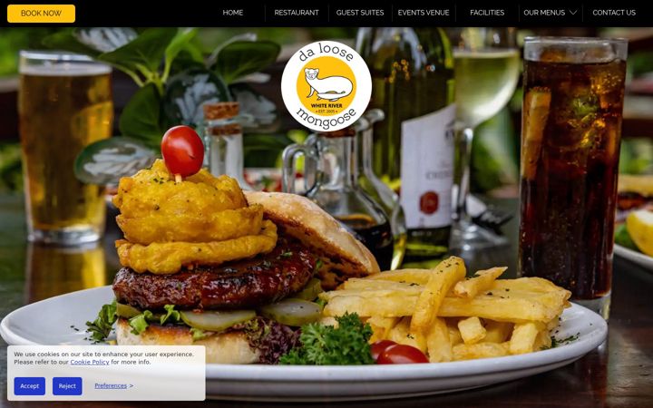 Екранна снимка на daloosemongoose.co.za