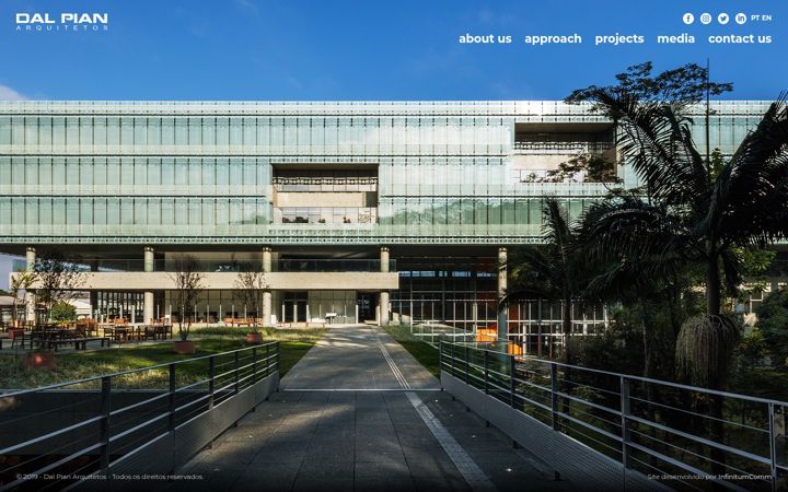 Snimka zaslona za dalpian.arq.br