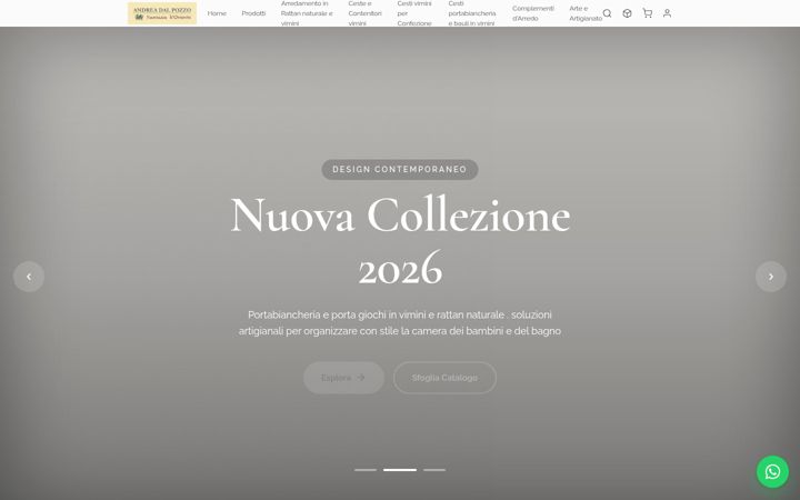 Screenshot of dalpozzoandrea.it