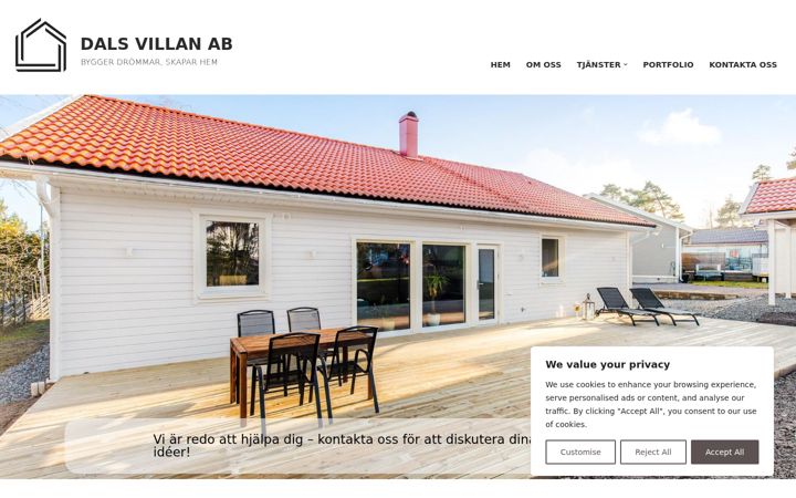 Screenshot of dalsvillanab.se