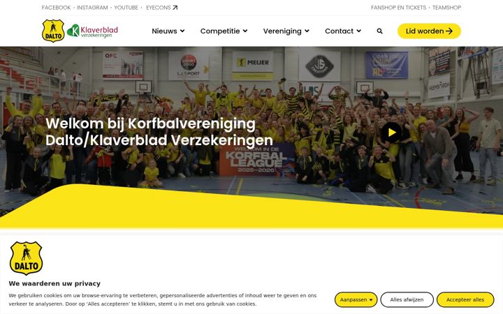 Screenshot of dalto.nl