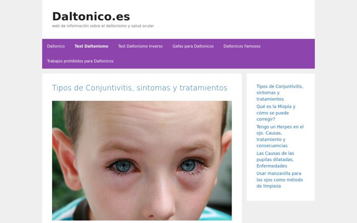 Screenshot di daltonico.es