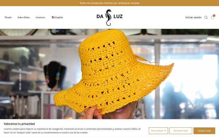 Screenshot di daluz.es