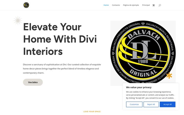 Screenshot of dalvach.com