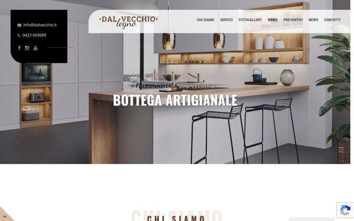 Screenshot of dalvecchio.it