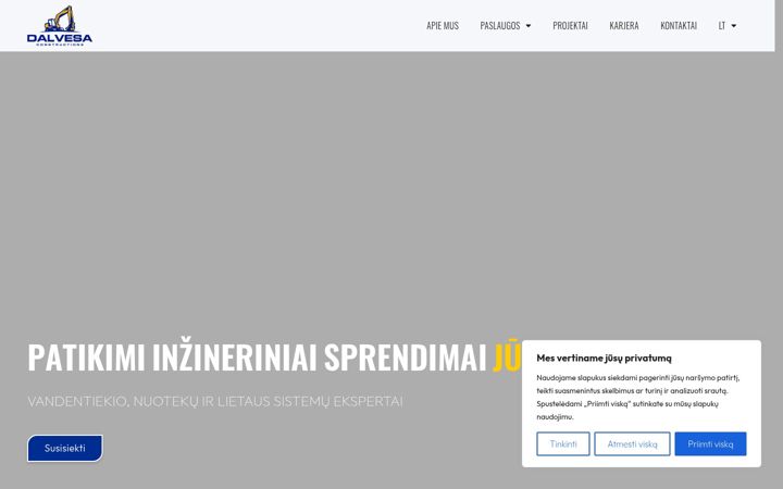 Screenshot di dalvesa.lt