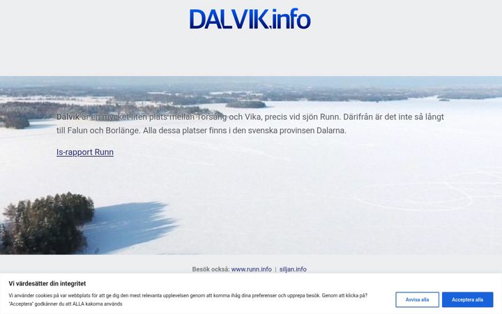 Screenshot of dalvik.info