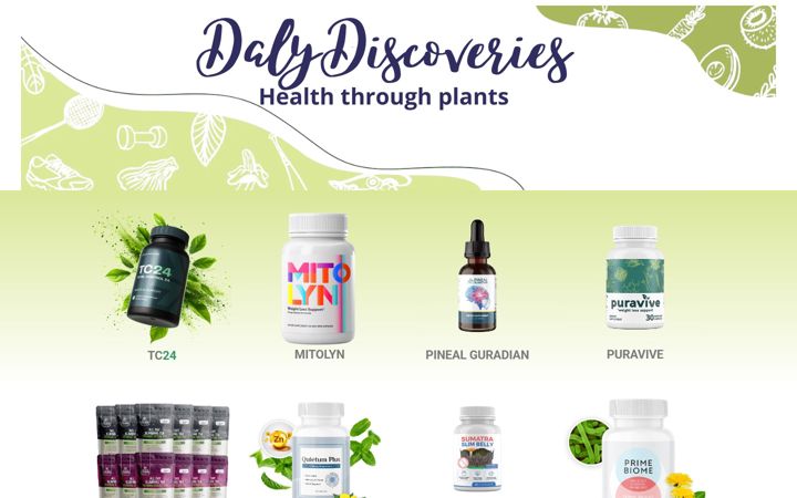 Screenshot of dalydiscoveries.com
