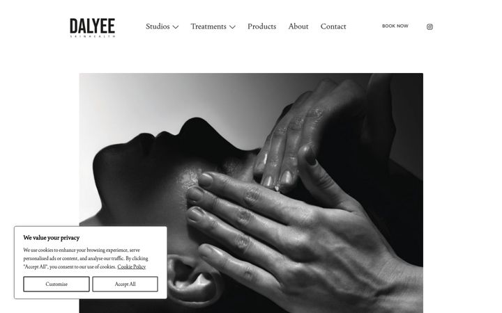 Screenshot of dalyee.de