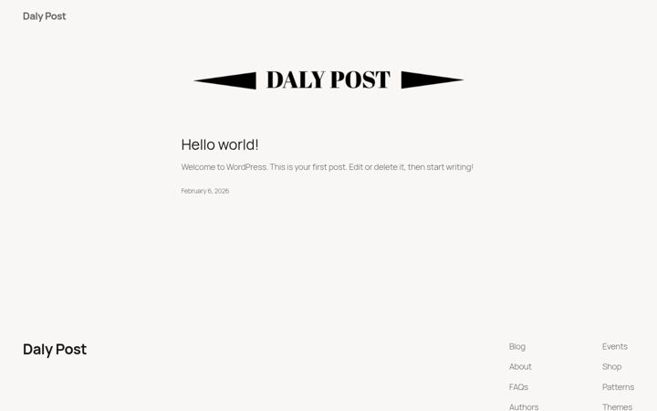 Screenshot of dalypost.net