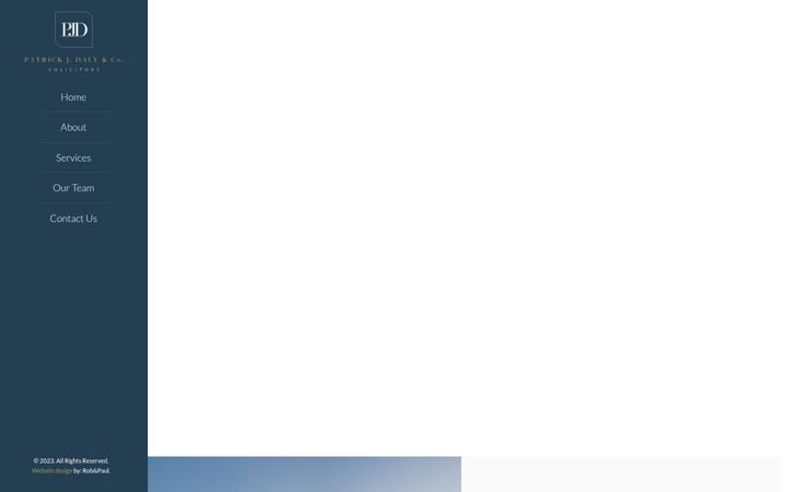 Screenshot van dalysolicitors.ie