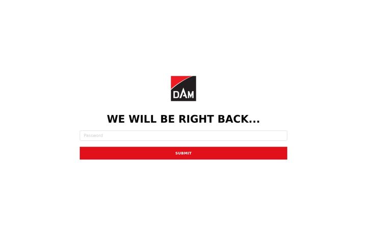 Screenshot of dam.de