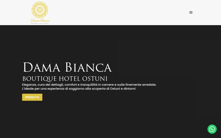 Screenshot of damabianca.net